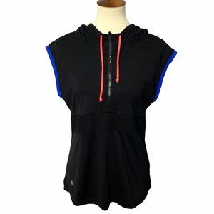 Athleta Colorblock Sleeveless Hoodie Small #213476